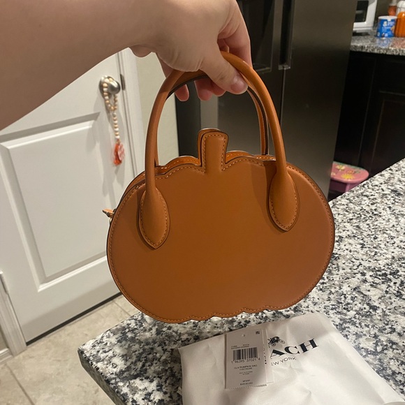 Brand new with tags coach runway pumpkin RARE - Picture 3 of 8